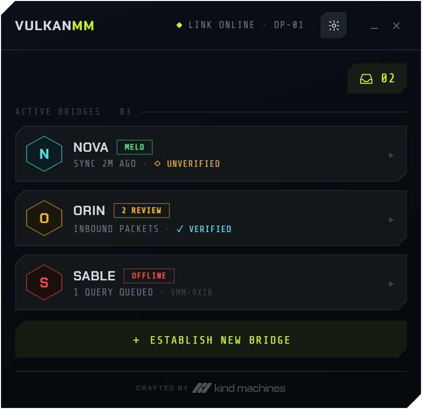 VulkanMM active bridges